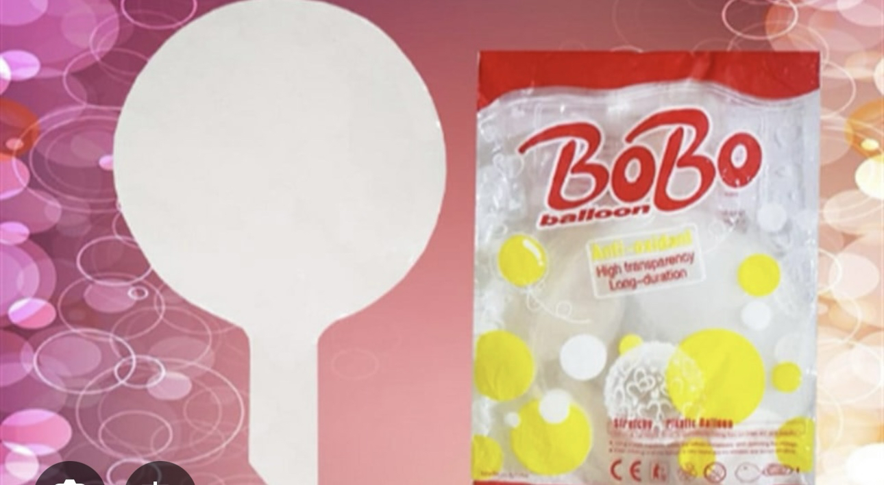 50’li paket 20 ınch Bobo Balon