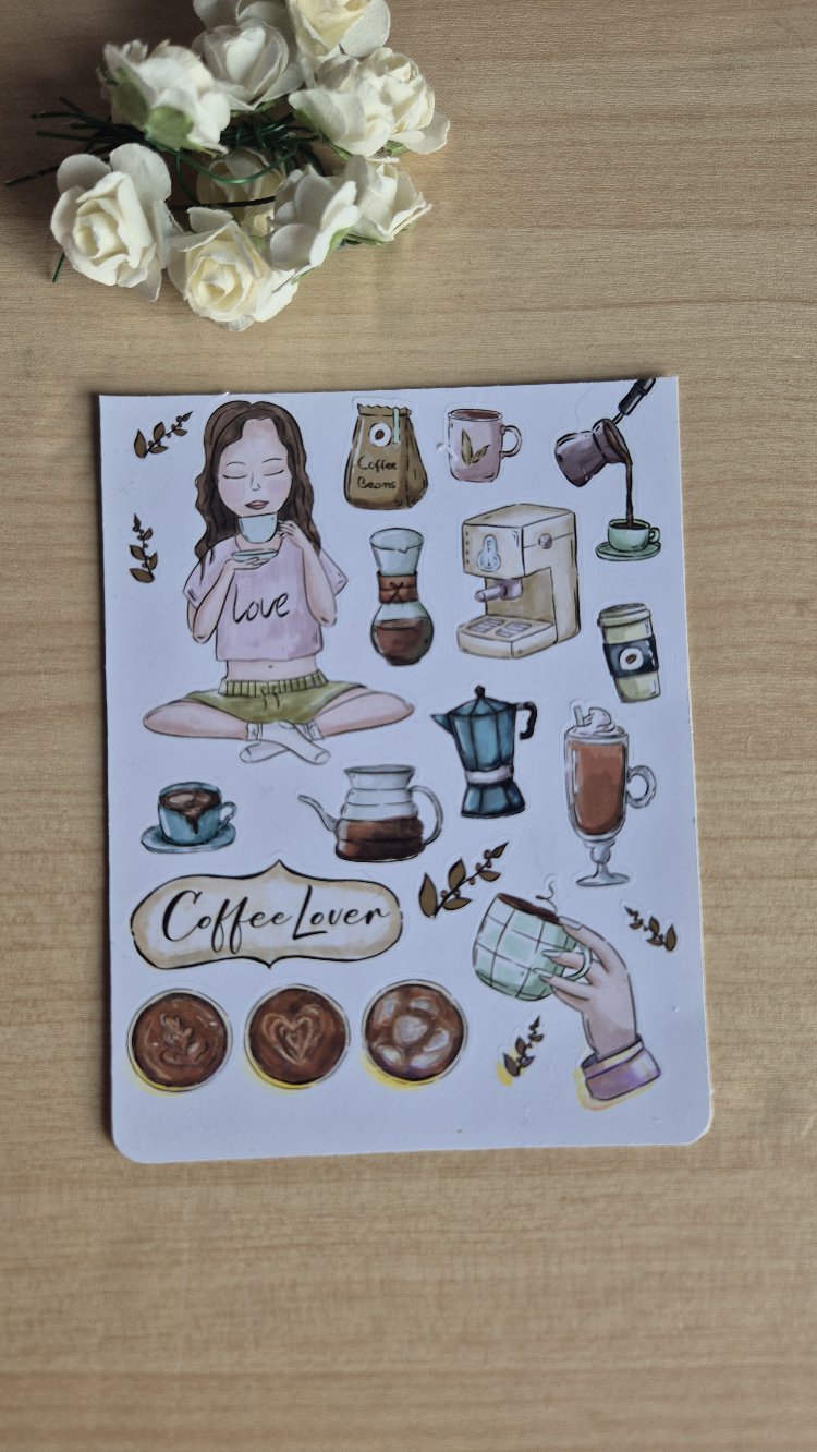 Kahve Sticker