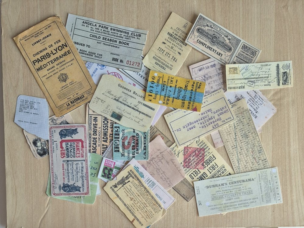 30 Adet Bilet Sticker 