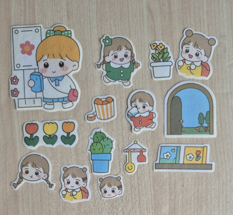 Sevimli Sticker 1
