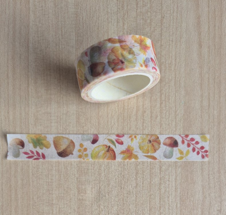 Sonbahar Washi Tape 