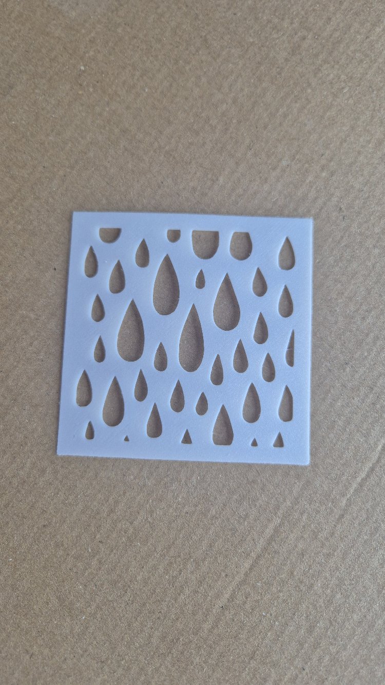 Stencil Damla