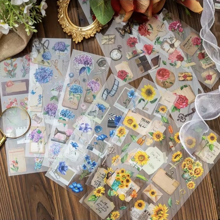 Blooming Season Pet Sticker 