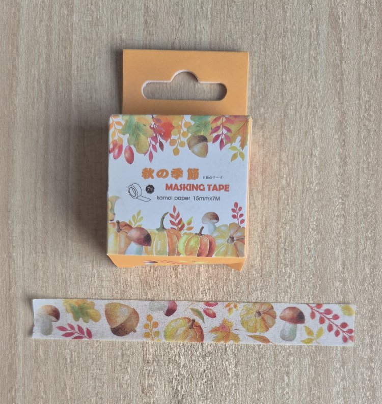 Sonbahar Washi Tape 
