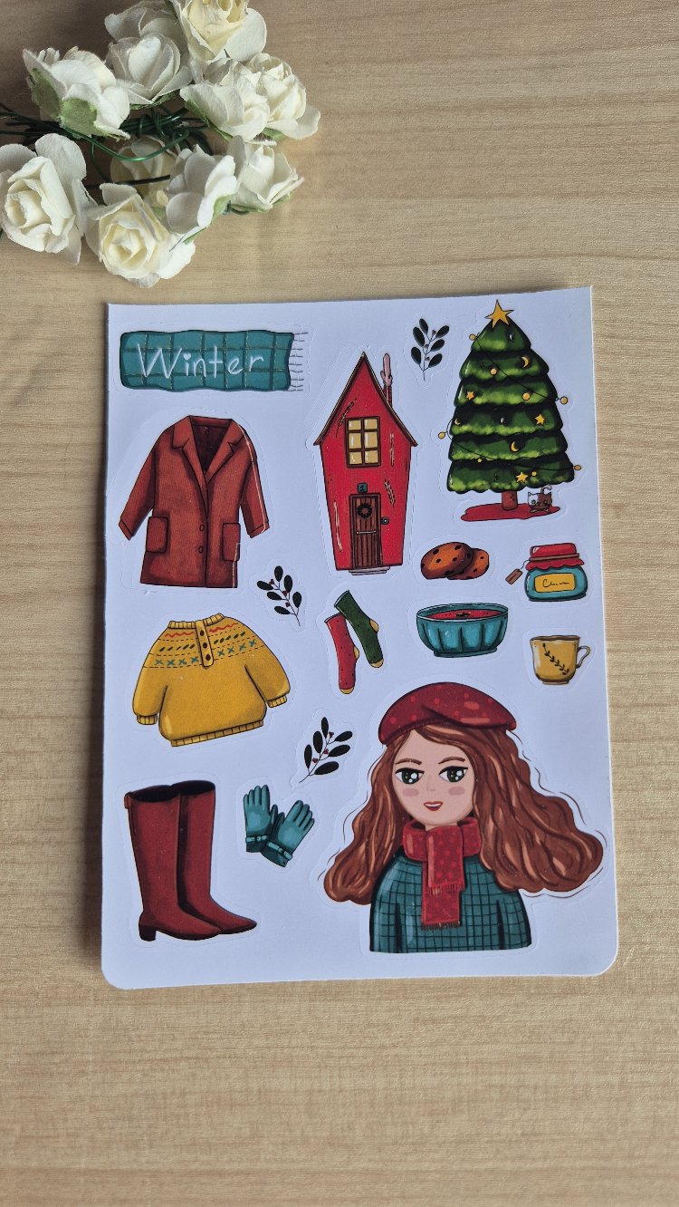 Kış Sticker