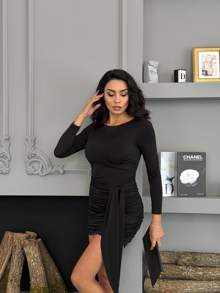 KUŞAKLI ELBİSE
