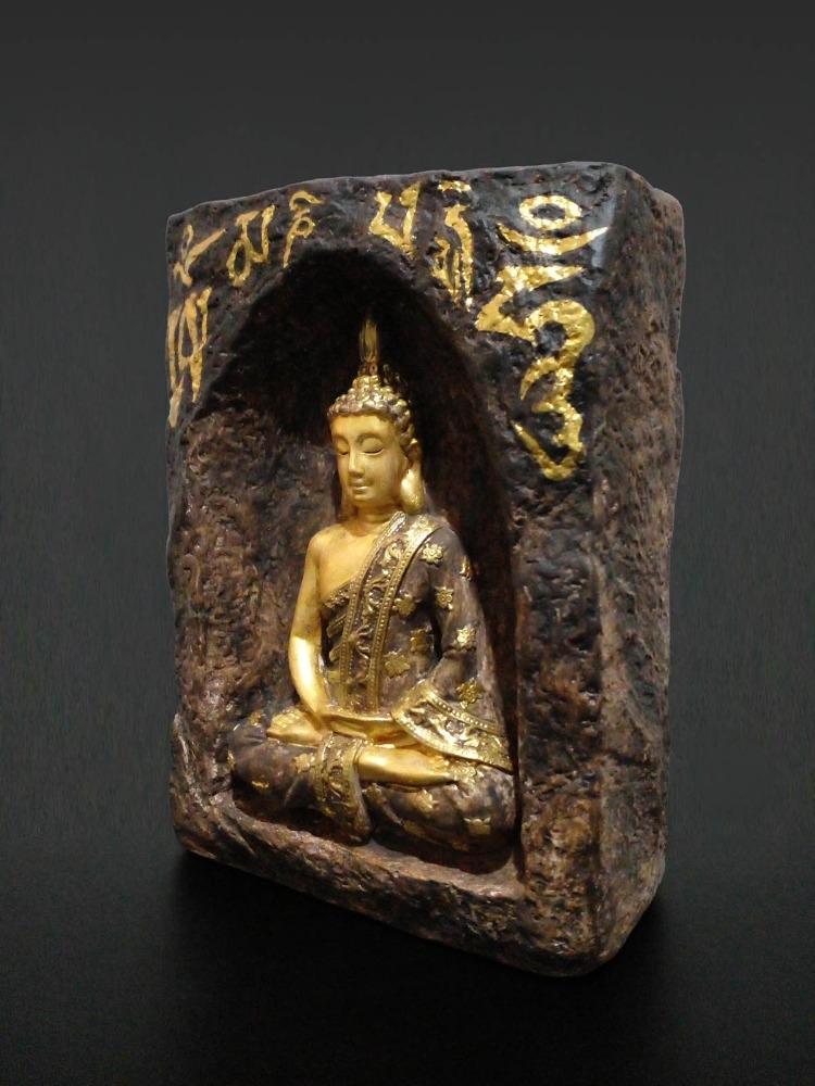 Om Mani Padme Hum Mantralı Tealight Mumluk
