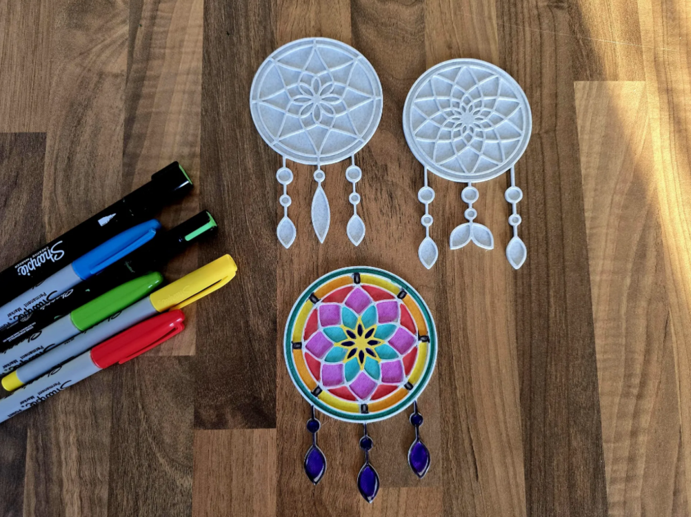 3D Baskı Rüya Kapanı – Kendin Boya Seti