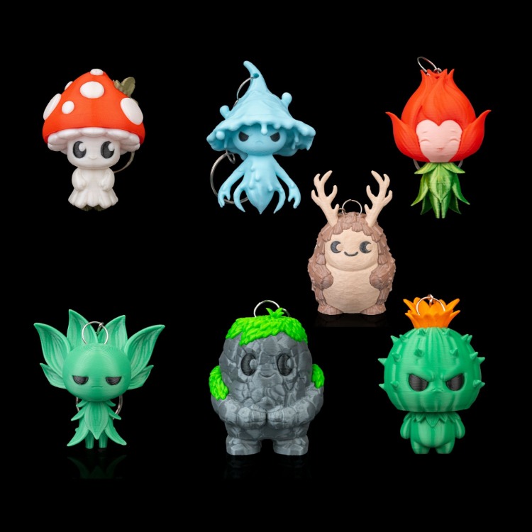 Spirit Tree Anahtarlık Stand Seti | 7 Farklı Tasarım | Ek Paket Seçenekli