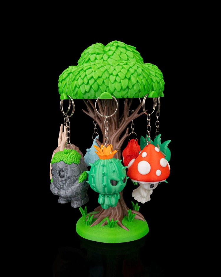 Spirit Tree Anahtarlık Stand Seti | 7 Farklı Tasarım | Ek Paket Seçenekli