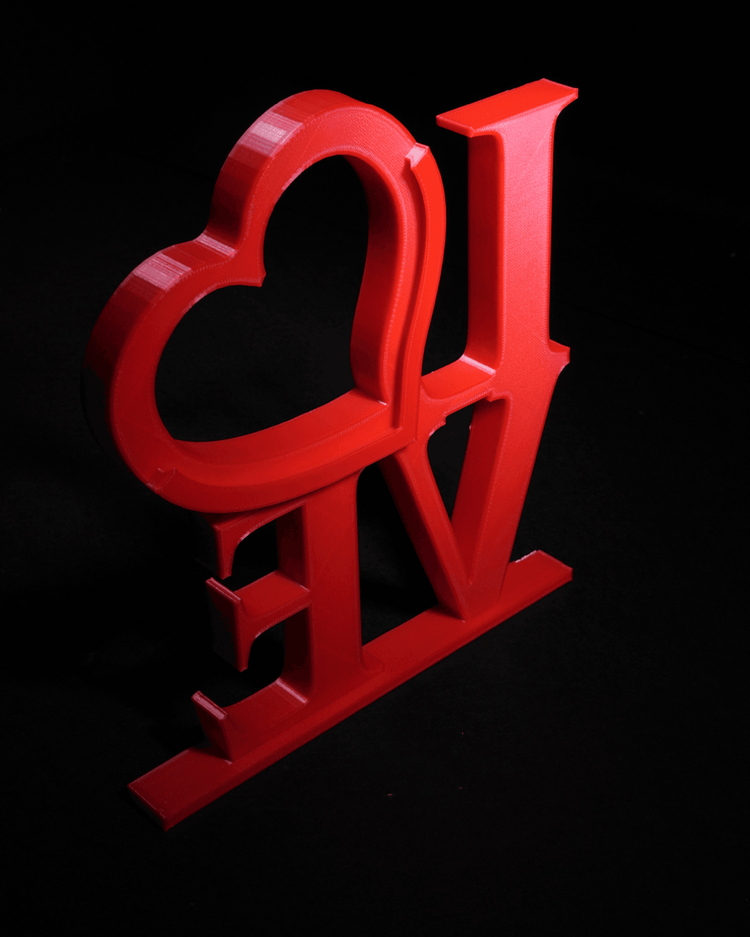 LOVE Çerçeve - Sevgi Dolu Bir Dekorasyon