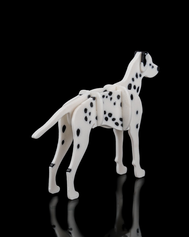Dalmaçyalı Köpek 3D Maket | Şık Koleksiyon Figürü