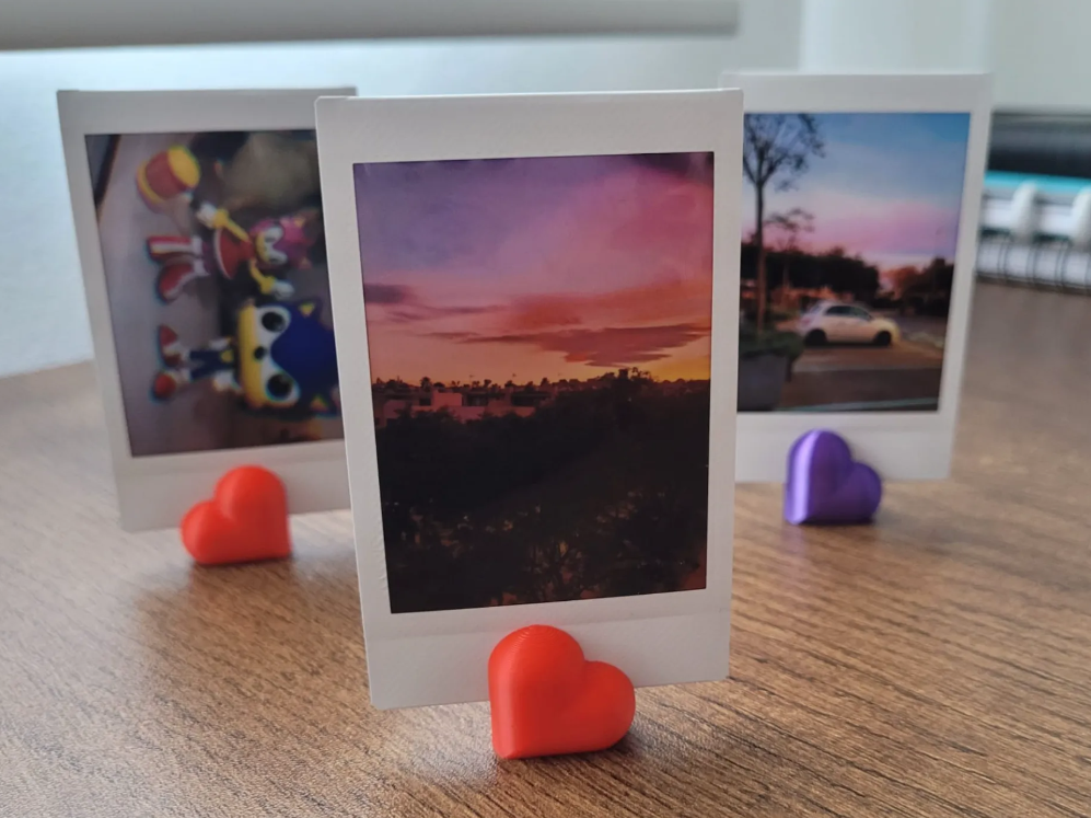 Kalpli Fotoğraf Tutucu – 3'lü Set