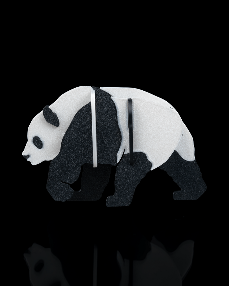 Panda 3D Maket | Şirin Koleksiyon Figürü