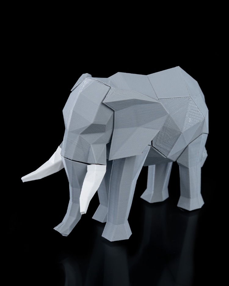 3D Baskı Dekoratif Hayvan Figürü | 3 Farklı Model