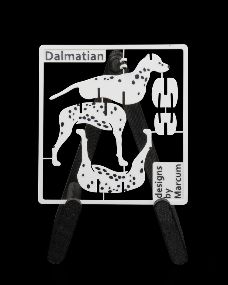 Dalmaçyalı Köpek 3D Maket | Şık Koleksiyon Figürü