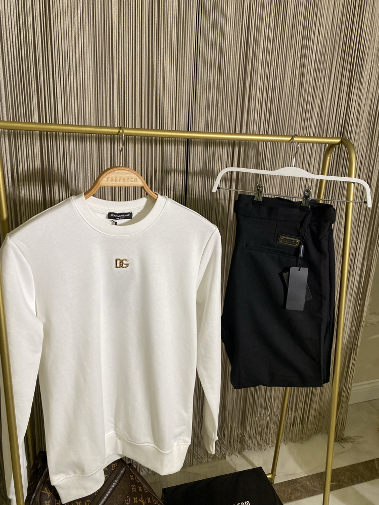 DOLCE & GABBANA BEYAZ SWEAT