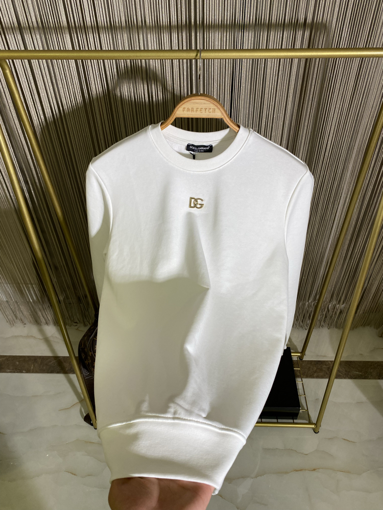 DOLCE & GABBANA BEYAZ SWEAT