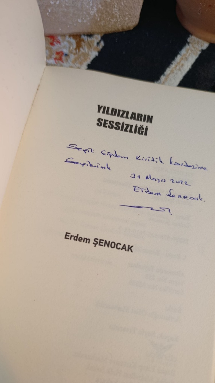 Yıldızların Sessizliği- YAZARINDAN İMZALI VE İTHAFLI-