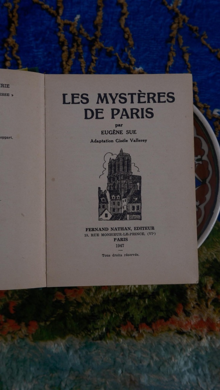 LES MYSTERES DE PARIS (İllüstrasyonlu)