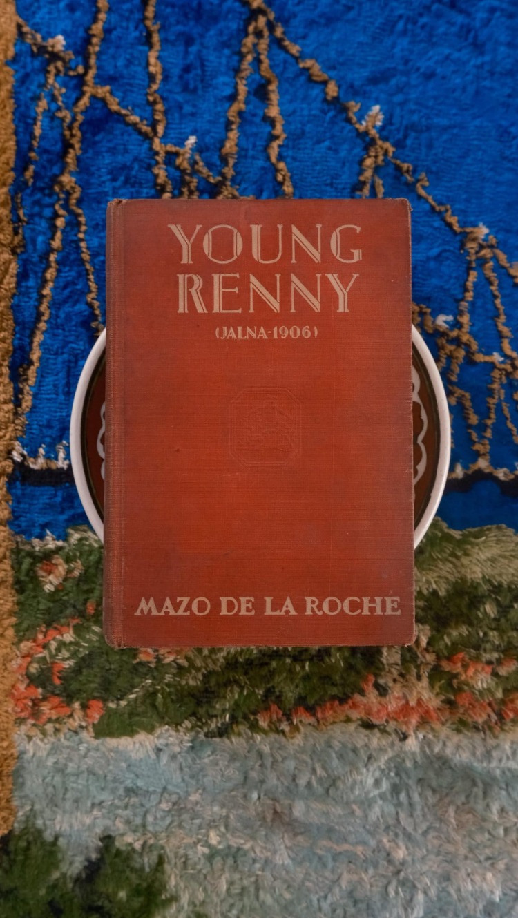 Young Renny (Jalna - 1906) - Mazo De La Roche - 1935 Little, Brown, and Company Hardback