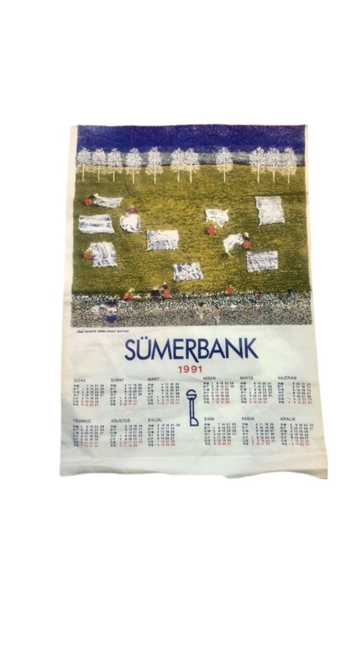 SÜMERBANK 1991 BEZ TAKVİM 