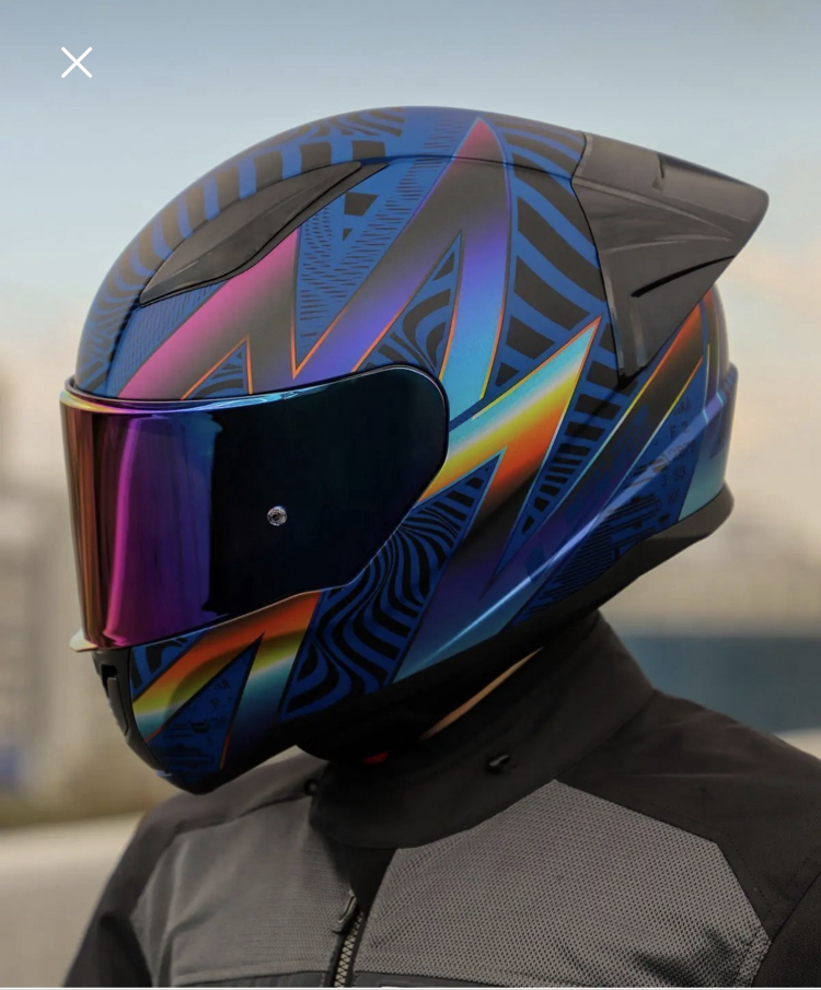LS2 RAPID 2 RACE OPTIK MAT MAVI-MOR KASK