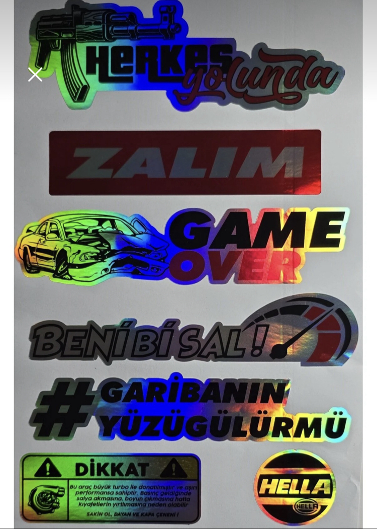 Hologram Sticker