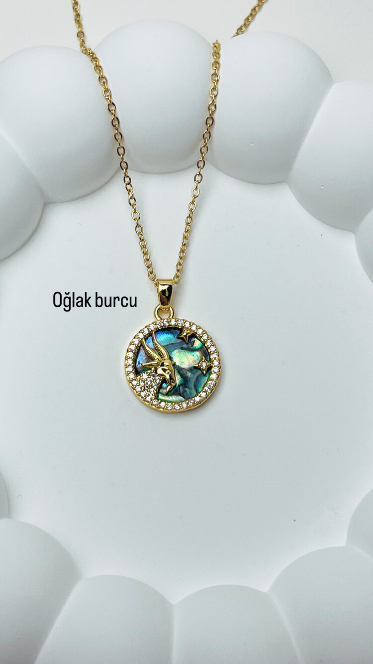 Burç kolyesi - Çelik 