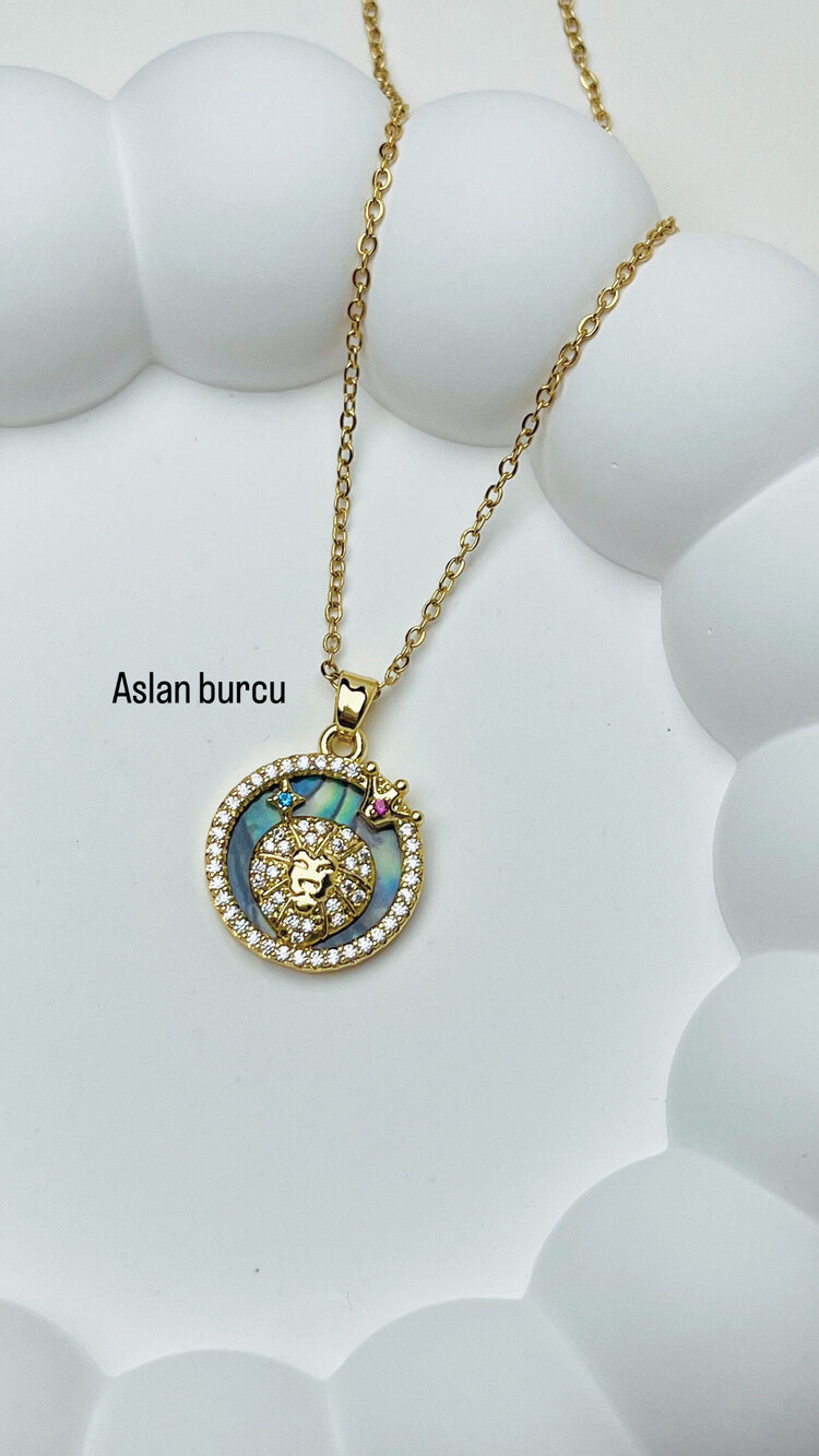 Burç kolyesi - Çelik 