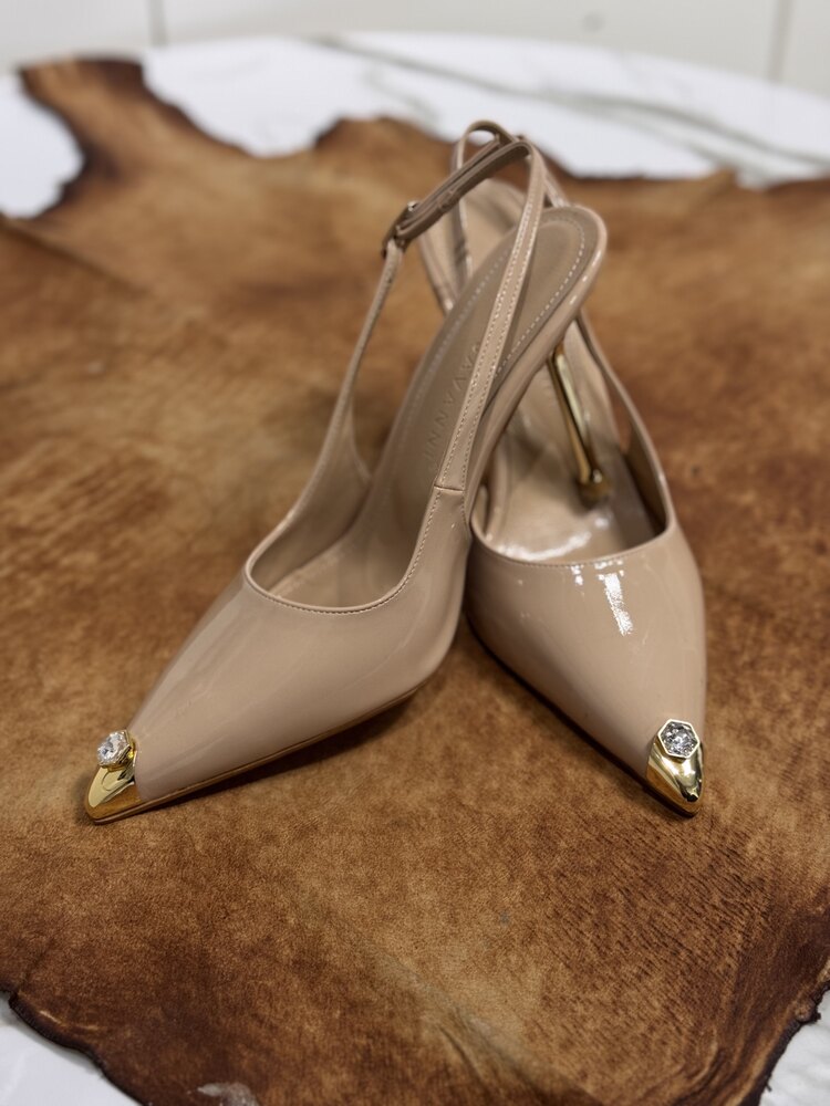 Parlak taşlı Stiletto