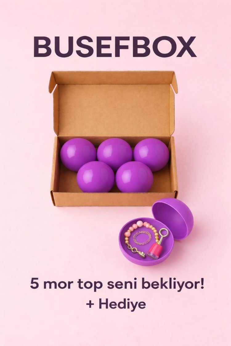 5'li Mor Top