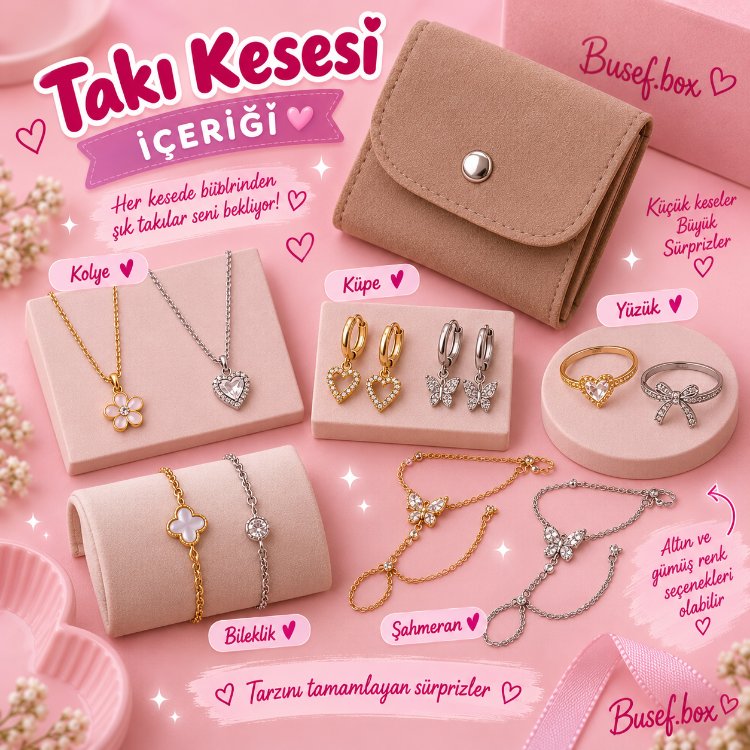 2 Kaşık Takı Kesesi