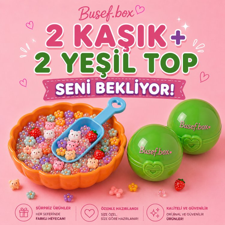2 Kaşık + 2 Yeşil Top