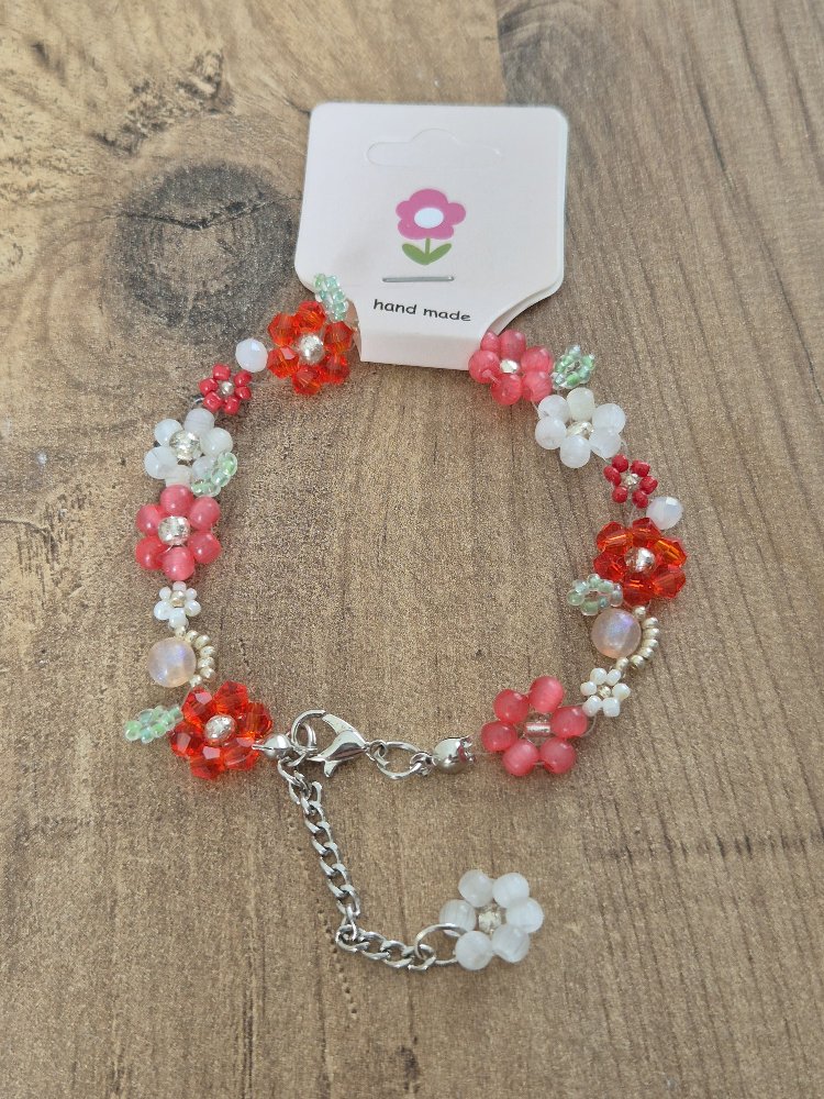 Sonsuz papatya kırmızı (Hand made)