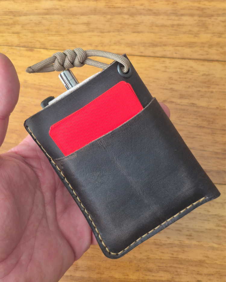 El Yapımı Deri EDC Cep Düzenleyici – Kompakt Organizer