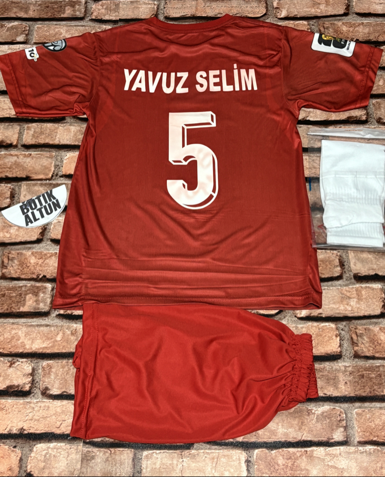 Türkiye Milli Takım 2026 Dünya Kupası Forma Kırmızı Çocuk