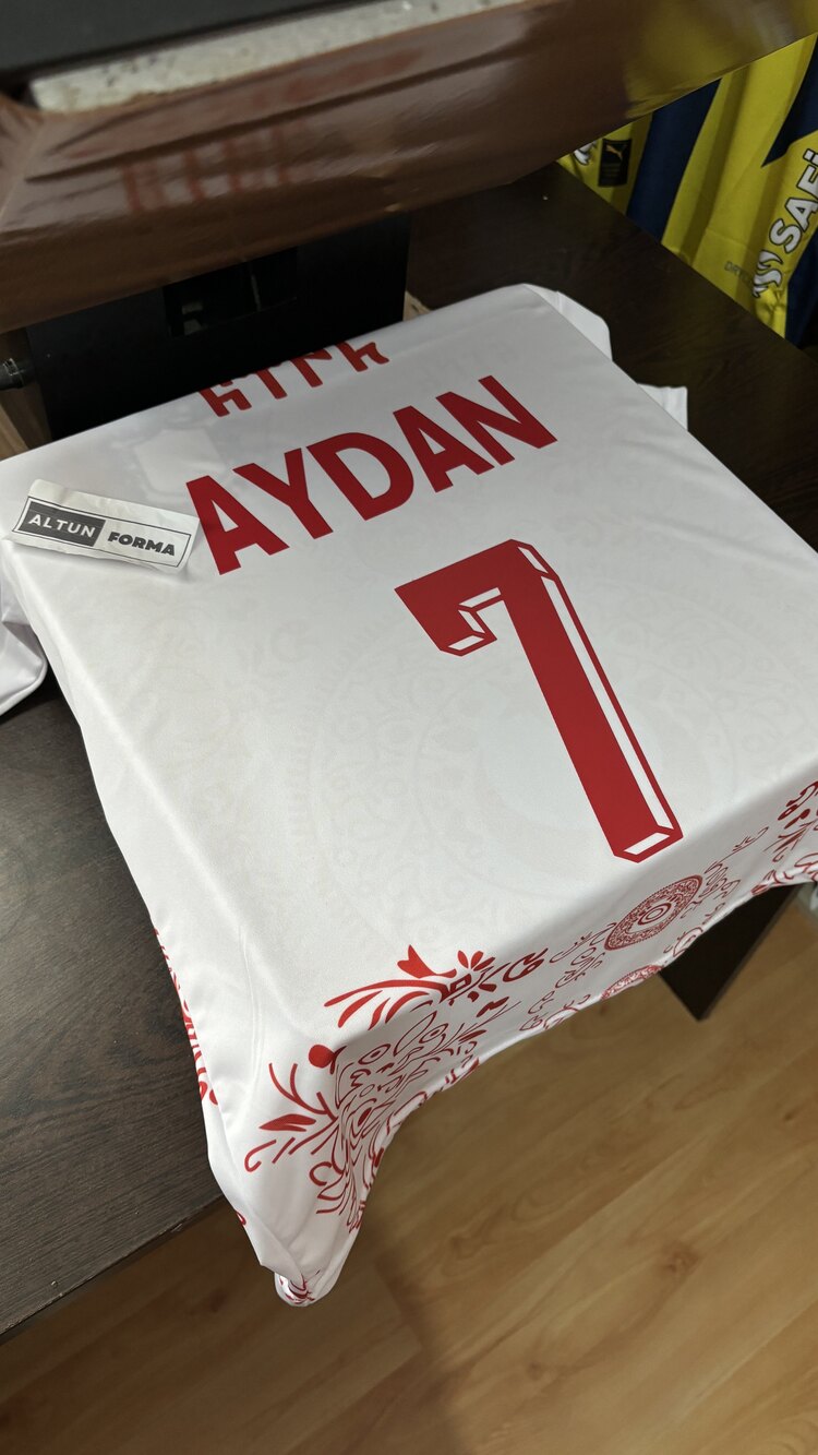 Türkiye Bozkurt Beyaz Forma Kırmızı Desen