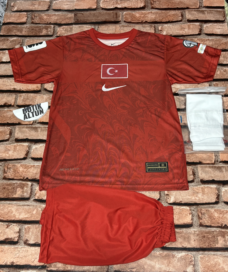 Türkiye Milli Takım 2026 Dünya Kupası Forma Kırmızı Çocuk