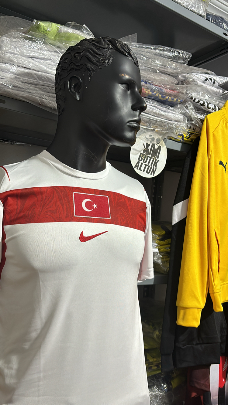 Türkiye Milli Takım 2026 Dünya Kupası Maç Forması Beyaz✅