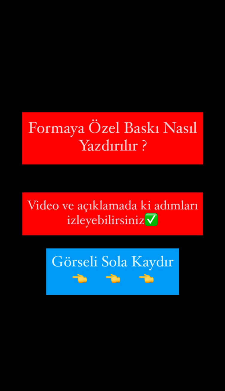 ÖZEL BASKI NASIL SEÇİLİR❗️