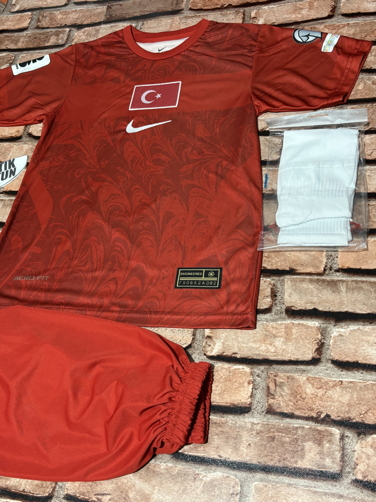 Türkiye Milli Takım 2026 Dünya Kupası Forma Kırmızı Çocuk
