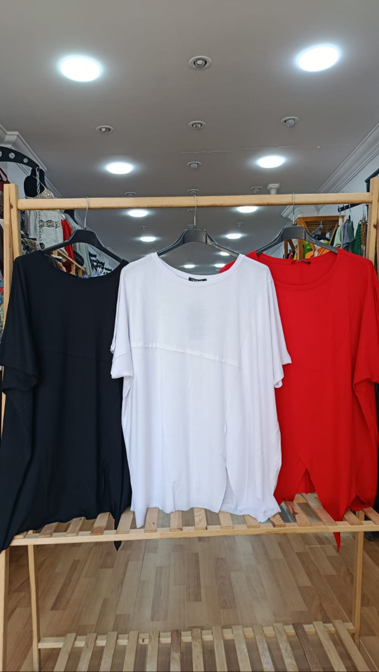 Çilek Bluz Parçalı Model