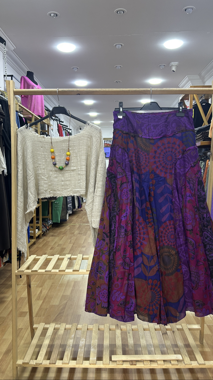Nepal Pantolon Mor
