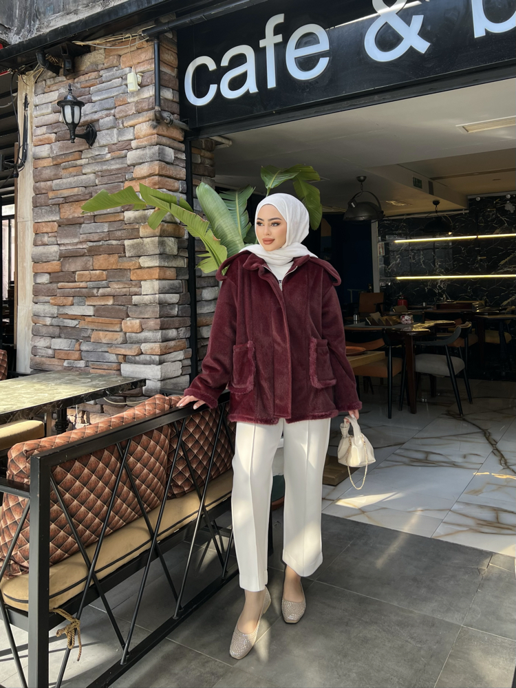 Bordo Keçe Kaban