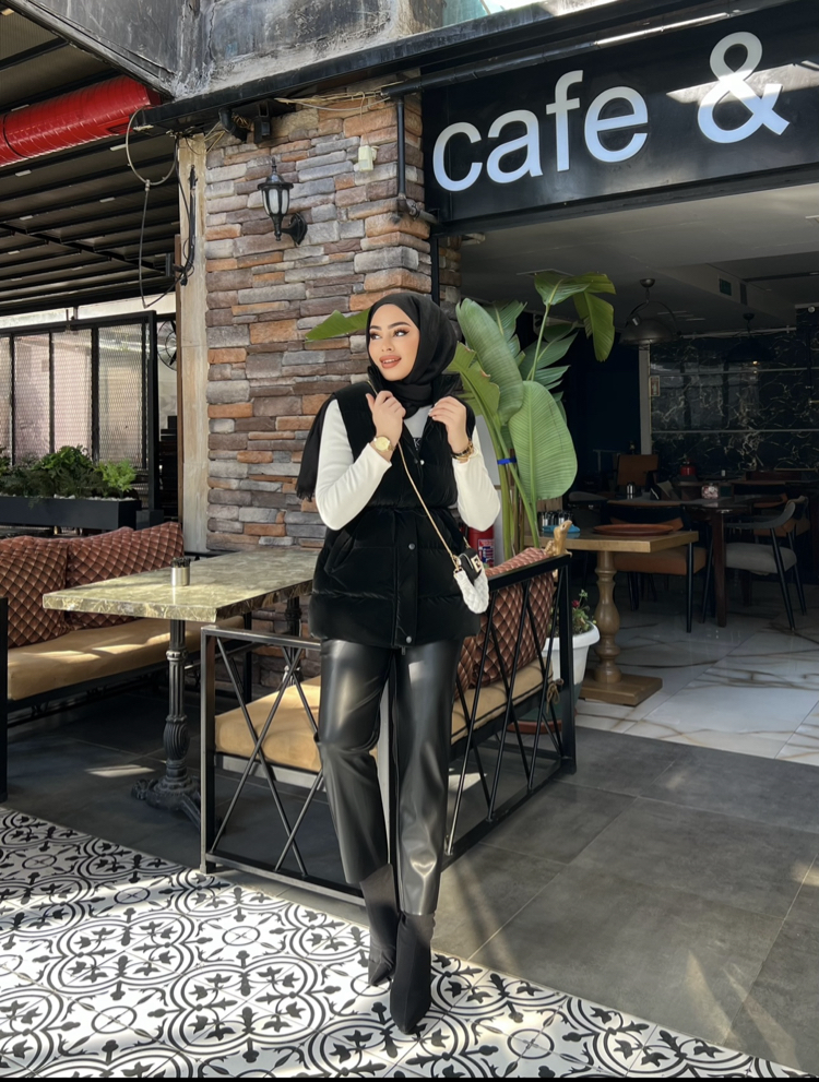 Şişme Siyah Yelek