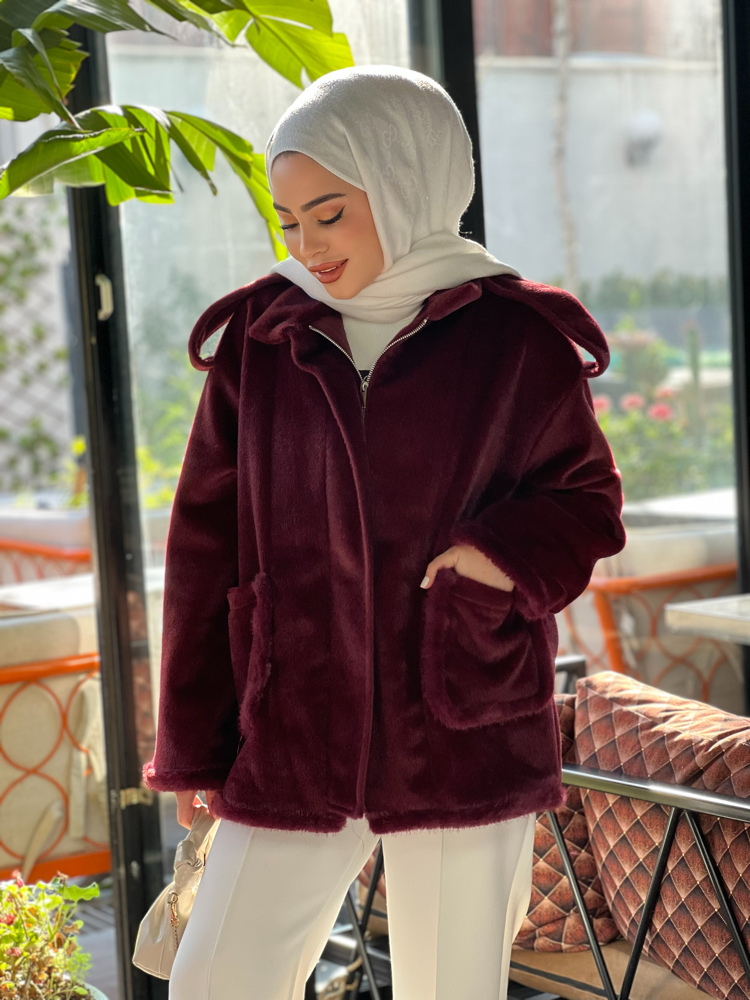 Bordo Keçe Kaban