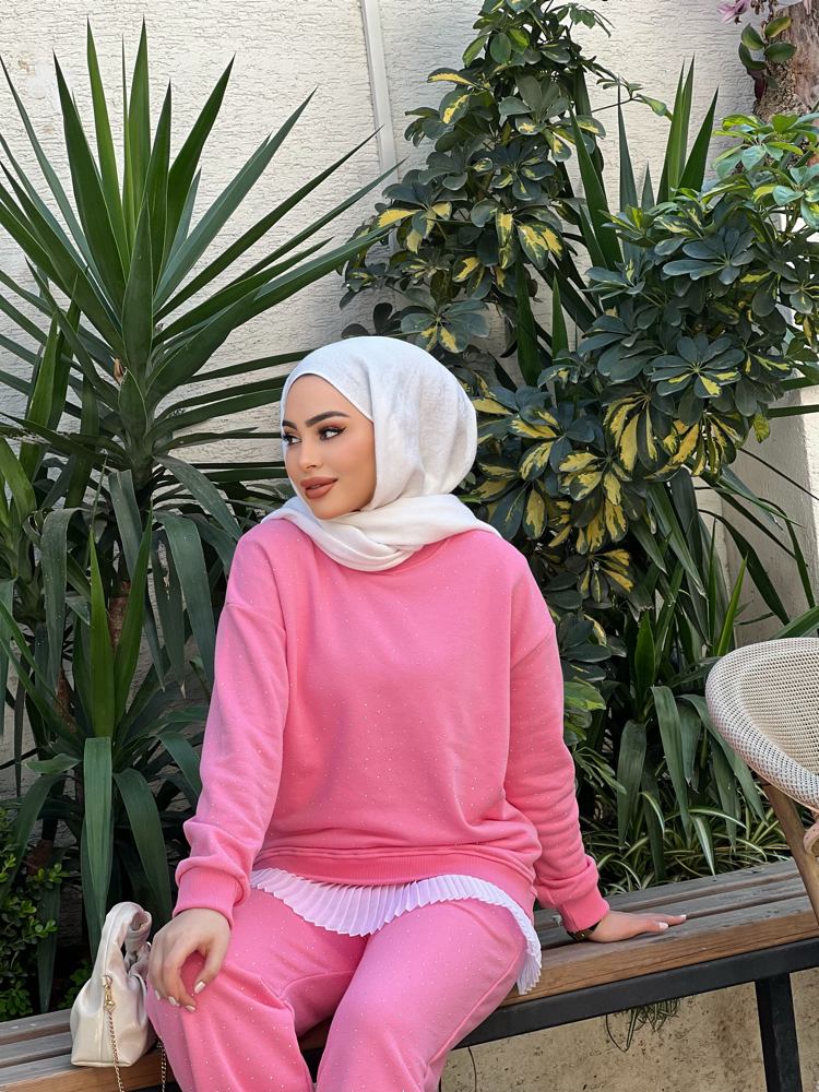 Pembe Taşlı Takım
