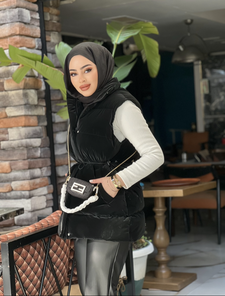 Şişme Siyah Yelek