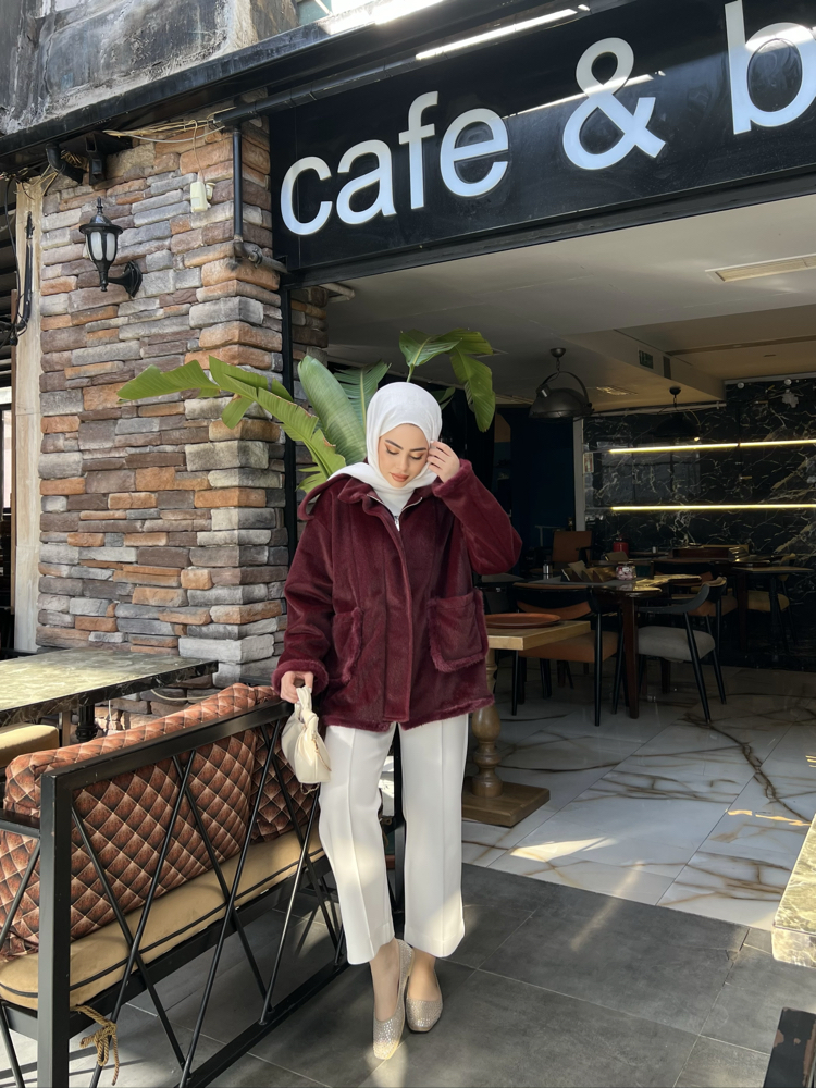 Bordo Keçe Kaban